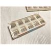 Image 2 : Lot of (100) New? Seco Carbide Inserts, P/N: SPU 322