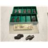 Image 2 : Lot of (18) New? Tool-Flo Carbide Inserts, P/N: V120 1.25P BUTT