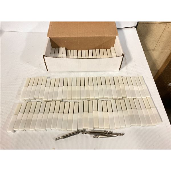 Large Lot of M-42 1/4" HSS DE End Mills