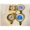Image 1 : Lot of (4) Pressure Gages