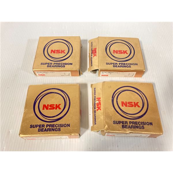 Lot of (4) New? NSK Super Precision Bearings