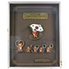 Image 1 : 1988 Seoul, South Korea Olympic Games of the XXIV Olympiad Hodori Commemorative Set of 6 Coloured Pi