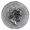 Image 2 : 2021 Great Britain 5 Pound 2oz Queen's Beasts Completer .9999 Silver Coin. (TAX Exempt)