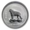 Image 1 : 2010 (Dated 2007) Australia 1oz Lunar Year of the Tiger .999 Fine Silver Coin. (TAX Exempt)