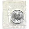 Image 1 : 2000 Canada Dragon Privy 1oz .9999 Fine Silver Maple Leaf in Original Mint Plastic (Seal has come un