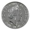 Image 2 : 2017 Great Britain 5 Pound 2oz Queen's Beasts - Griffin of Edward .9999 Fine Silver Coin. (TAX Exemp