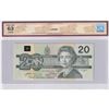 Image 2 : BC-58aA-i 1991 Bank of Canada $20, Thiessen-Crow, EIX with Serifs, Replacement, S/N: EIX1257019, BCS