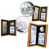 Image 1 : Lot of 3x 2004 Canada Coin and Stamp Animal Series. Includes The $5 Majestic Moose, The $2 Proud Pol