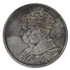 Image 2 : 1939 Royal Visit of George VI and Queen Elizabeth Medallion. Toned.