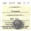 Image 1 : 1902H Canada 10-cent ICCS Certified EF-40 (Cleaned).