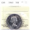Image 1 : 1960 Canada 50-Cents ICCS Certified PL-66. Bright and clear reverse!