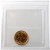 Image 2 : Newfoundland $2 1881 Gold ICCS Certified AU-50 (Cleaned)