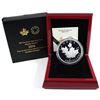 Image 1 : 2014 Canada $50 Maple Leaves 5oz Fine Silver Coin. (TAX Exempt)