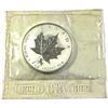 Image 1 : 2004 Canada 1oz Capricorn Privy Mark .9999 Fine Silver Maple Leaf in Original Sealed Mint Plastic. (