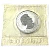 Image 2 : 2004 Canada 1oz Capricorn Privy Mark .9999 Fine Silver Maple Leaf in Original Sealed Mint Plastic. (