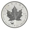Image 1 : 2012 Canada 1oz Titanic Privy Mark .9999 Fine Silver Maple Leaf. (TAX Exempt)