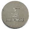 Image 2 : 2021 Beaver Bullion 5oz Hard At Work .999 Fine Poured Silver Round. (TAX Exempt)