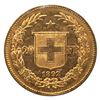 Image 1 : 1892B Switzerland 20 Francs EF. Contains 0.1867oz fine gold.