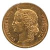 Image 2 : 1892B Switzerland 20 Francs EF. Contains 0.1867oz fine gold.