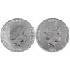 Image 2 : 2017 & 2018 Niue 1oz Star Wars .999 Fine Silver Coins - 2017 Darth Vader & 2018 Stormtrooper. 2pcs (
