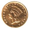 Image 2 : 1862 USA $1 Gold Coin UNC+ (Scratched).