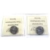 Image 2 : 1951 Commemorative  & 1951 Low Relief 5-cent ICCS Certified MS-64/65. 2pcs