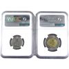 Image 2 : 2021 Canada 5-cent & Two Dollar NGC Certified  SP-69 *First Releases*. 2pcs
