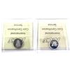 Image 2 : 1986 & 2020 Coloured 10-cent ICCS Certified PF-67 Ultra Heavy Cameo . 2pcs