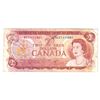 Image 1 : BC-47b-N8 1974 Bank of Canada $2 Binary Serial Number Note AGZ1111001, Fine.