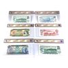 Image 2 : 6x 1972-1979 Bank of Canada $1 to $20 Multicoloured Series Notes BCS Certified VF-25 to CUNC-64. You