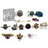 Image 1 : Lot of 15x Enameled Pins from Different Places Around the World. See image for variety.