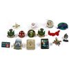 Image 1 : Lot of 15x Mostly Enameled Pins from Different Places, Mostly from Canada and USA.  See image for va