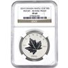 Image 1 : 2010 Canada $5 Piedfort Silver Maple Leaf NGC Certified PF-69 Reverse Proof (Tax Exempt) Lightly scu
