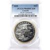 Image 1 : 2008 Canada $1 Royal Canadian Mint Centennial SE Proof Sterling Silver PCGS Certified PR-68 Deep Cam