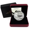 Image 1 : 2014 Canada $50 Swimming Beaver 5oz. Fine Silver Coin (TAX Exempt) All original packaging is include