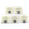 Image 2 : 1991,1995,1998,2001P & 2003WP 10-cent ICCS Certified MS-67. 5pcs