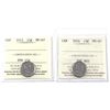 Image 1 : 2015 & 2016 Canada 10-cent ICCS Certified MS-67. 2pcs