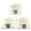 Image 2 : 2006 RCM Logo MS-66, 2007 MS-66 & 2017 Canada 150 MS-65 Canada 10-cent ICCS Certified. 3pcs