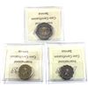 Image 2 : Lot of 3x RCM Concept Test Tokens. Lot includes: TT-C17, TT-C16, & TT-C15. All coins in pristine con