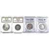 Image 2 : Lot of 4x USA 50-cents: 1973S PCI Certified PR-69 Deep Cameo, 1981-S Type 1  PCI Certified PR-68 Dee