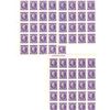Image 2 : Lot of Mint No Hinge Stamps in VF condition: # #342 1954 Elizabeth II Wilding Portrait 6-cent orange
