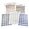 Image 1 : Lot of Mint No Hinge Stamps in VF condition: #557 1971 Christmas Snowflakes 15c light Ultramarine, D