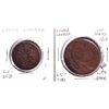 Image 1 : Lower Canada One Penny Token 1837 LC-9A1 & Low Canada token LC-22B. 2pcs