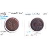 Image 1 : Pair of Lower Canada tokens LC-35A1 VF & LC-33A1 VF. 2pcs