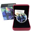 Image 1 : 2016 $30 Northern Lights In The Moonlight Fine Silver Coin (TAX Exempt)