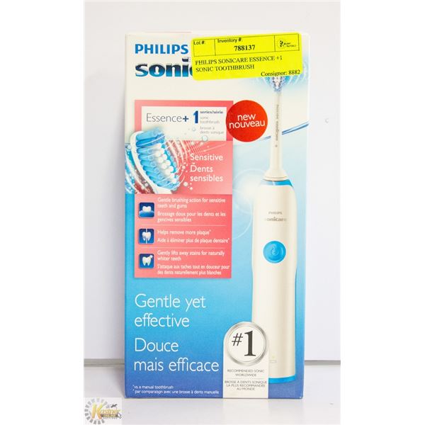 PHILIPS SONICARE ESSENCE +1 SONIC TOOTHBRUSH