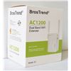 Image 1 : BROSTREND AC 1200 DUAL BAND WIFI EXTENDER