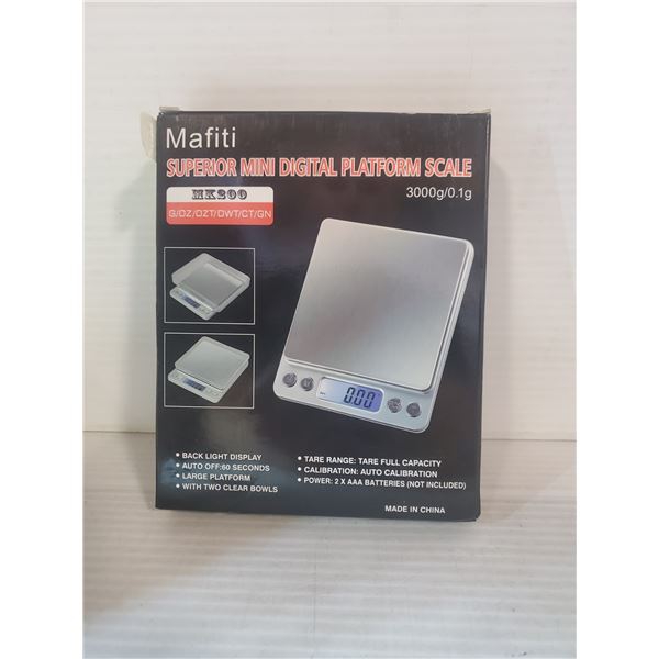 MAFITI' MINI DIGITAL PLATFORM SCALE