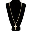 Image 4 : NEW GOLD PLATED CROSS CHAIN