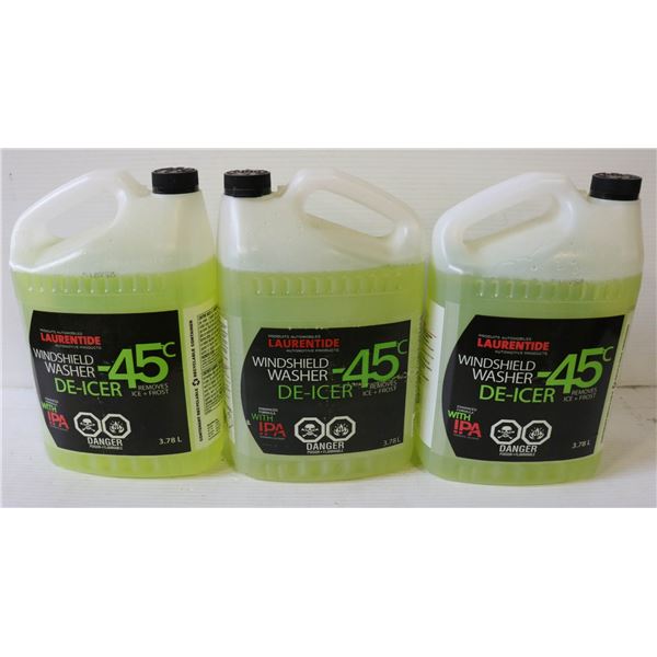 LAURENTIDE WINTER WASHER FLUID- 3 X 3.78 L